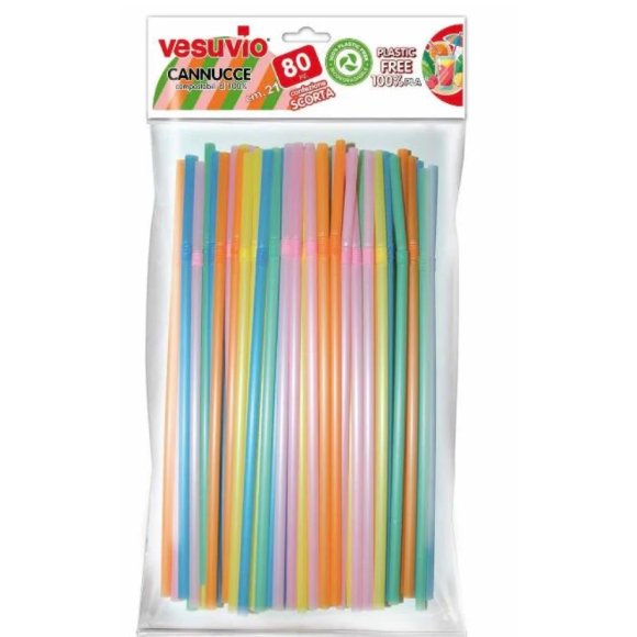 VESUVIO CANNUCCE PASTICA 80 PEZZI 00540