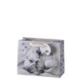BORSA IN CARTA DECORO CUCCIOLI - DECORI ASSORTITI BORSA IN CARTA DECORO CUCCIOLI - DECORI ASSORTITI