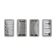 GRATTUG ACCIAIO 4 IN 1 + CONTONTENITORE IN PLASTICA GRATTUG ACCIAIO 4 IN 1 + CONTONTENITORE IN PLASTICA