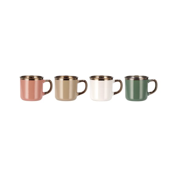 TAZZA IN CERAMICA "LUCY" - COLORI ASSORTITI 