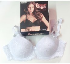 LOVE&BRA REGGISENO DONNA "GISELE" - BIANCO