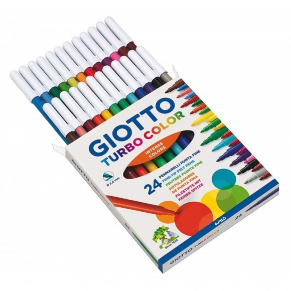 GIOTTO TURBO COLOR - 24 PEZZI GIOTTO TURBO COLOR - 24 PEZZI
