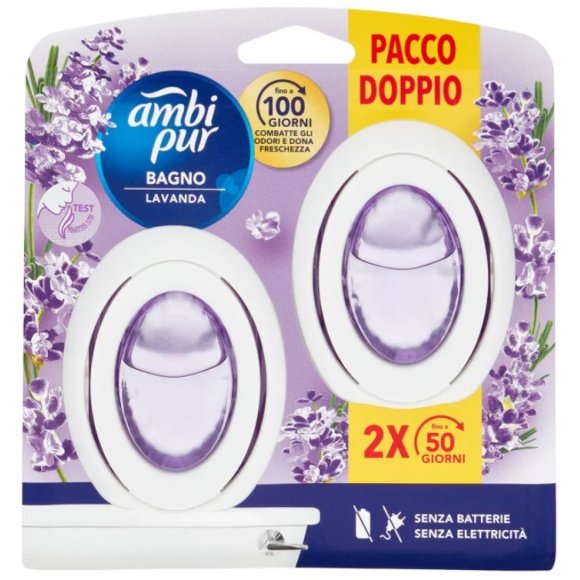 AMBI PUR DEO BAGNO X 2 LAVANDA AMBI PUR DEO BAGNO X 2 LAVANDA