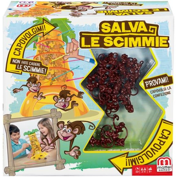 MATTEL GAMES SALVA LE SCIMMIE 52563 MATTEL GAMES SALVA LE SCIMMIE 52563