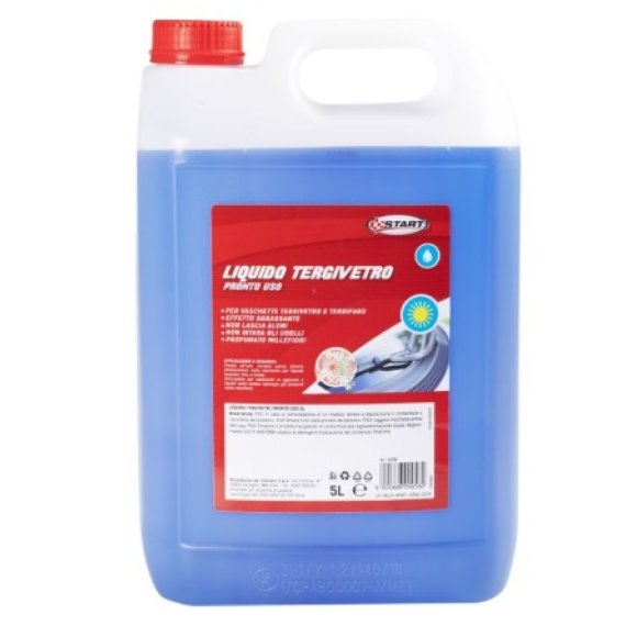 LIQUIDO LAVAVETRI ESTIVO PRONTO ALL'USO - 5 LITRI 