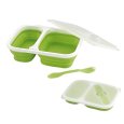 CONTENITORE PORTA PRANZO + POSATA SALVASPAZIO - COLORI ASSORTITI