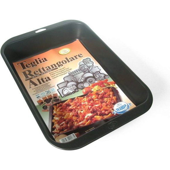 TEGLIA RETTANGOLARE ALTA - 37x26x6 CM TEGLIA RETTANGOLARE ALTA - 37x26x6 CM