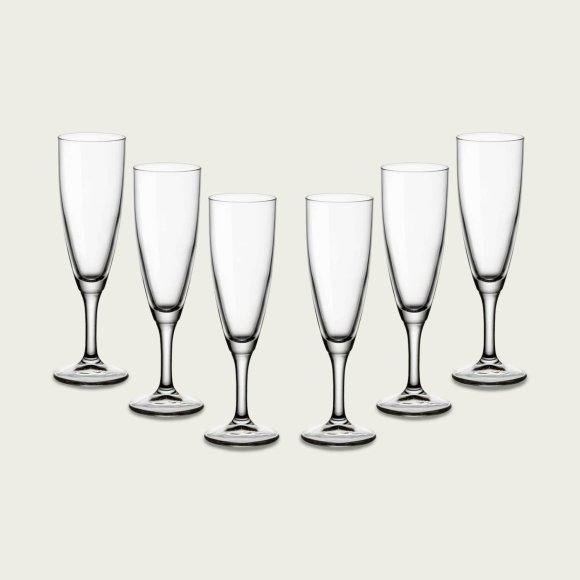 BORMIOLI SET 6 CALICI FLUTE PROSECCO - 15 CL 