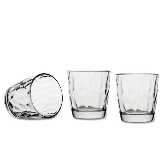 BORMIOLI  SET 3 BICCHIERI ACQUA "DIAMOND"