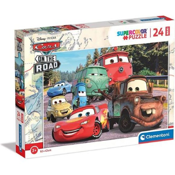 PUZZLE 24 MAXI CARS ON THE ROAD
