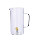 CARAFFA IN VETRO CON FIGURA 3D - DECORAZIONI ASSORTITE CARAFFA IN VETRO CON FIGURA 3D - DECORAZIONI ASSORTITE