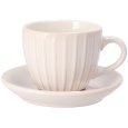 SERVIZIO CAFFE IN CERAMICA KANE PER 2 PERSONE - 3 COLORI ASSORTITI