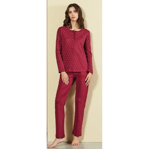 LAURA BIAGIOTTI- PIGIAMA DONNA SEFARINO 96883 LUNGO - COLORI ASSORTITI 