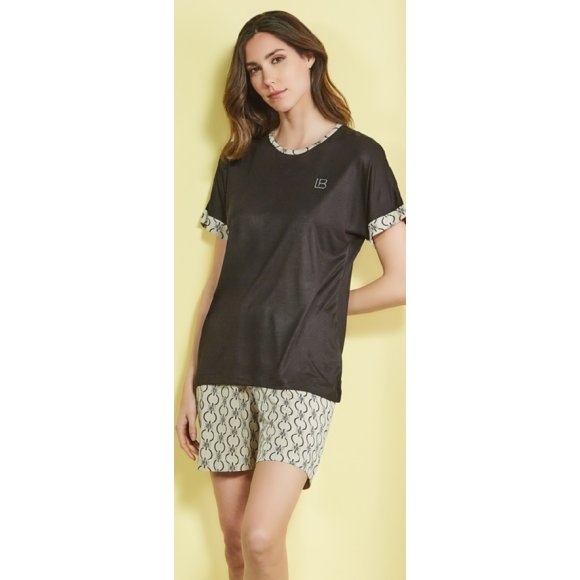 LAURA BIAGIOTTI PIGIAMA DONNA CORTO ART.96946 - COLORI ASSORTITI 