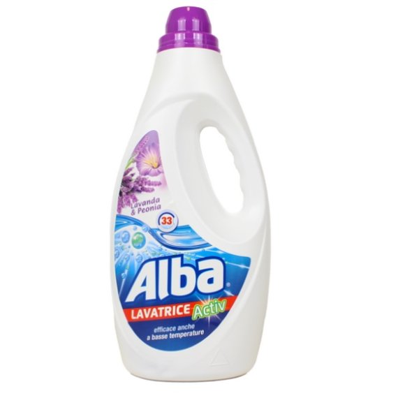 ALBA LAVATRICE  33 LAVAGGI  LAVANDA E PEONIA  - 1,85 LITRI 