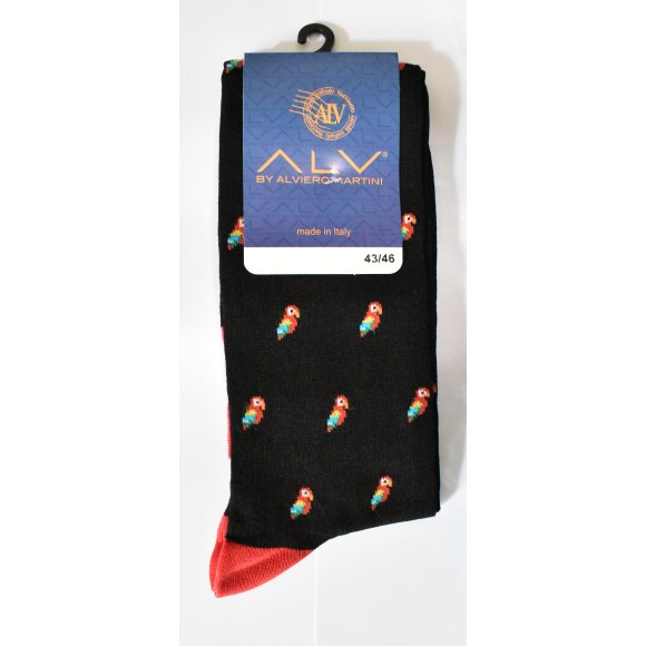 ALVIERO MARTINI  CALZINO PAPPAGALLO CORTO COD.ALV4S00  COLORI ASSORTITI