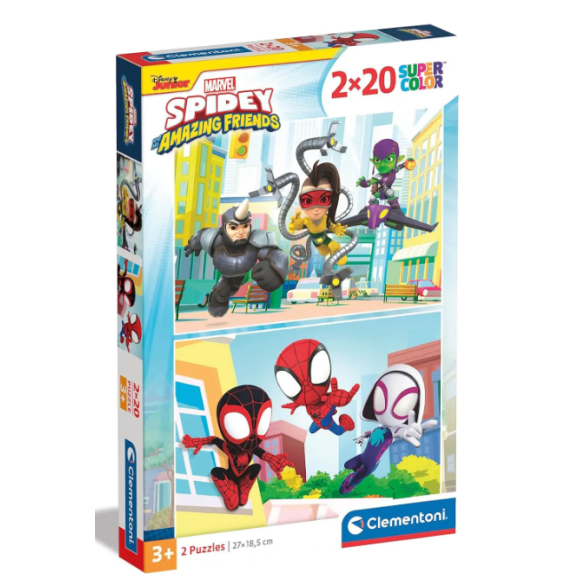 PUZZLE 2X20 SPIDEY 24794 PUZZLE 2X20 SPIDEY 24794