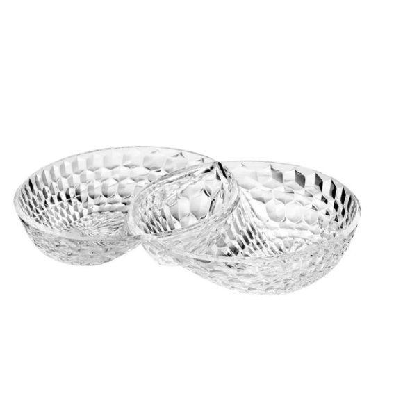 GUZZINI ANTIPASTIERA "VANITY" TRASPARENTE - 29,5x18,8x5,2 CM