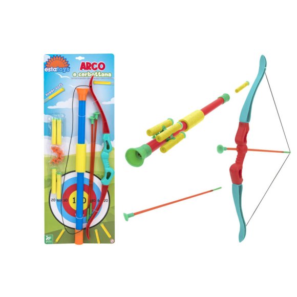 ARCO E CERBOTTANA CON FRECCE A ARCO E CERBOTTANA CON FRECCE A