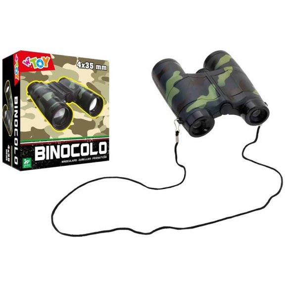GLOBO BINOCOLO MILITARE GIOCATTOLO  - 4X35MM 