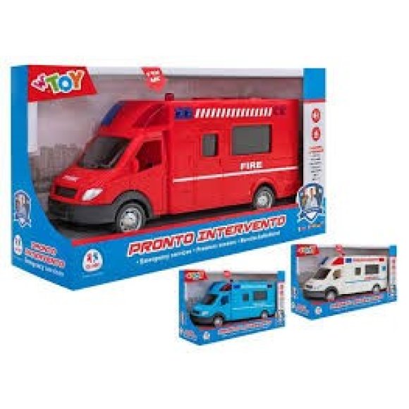 GLOBO FURGONE FRIZIONE POLIZIA/AMBUL/POMPIERI L/S T-ME GLOBO FURGONE FRIZIONE POLIZIA/AMBUL/POMPIERI L/S T-ME
