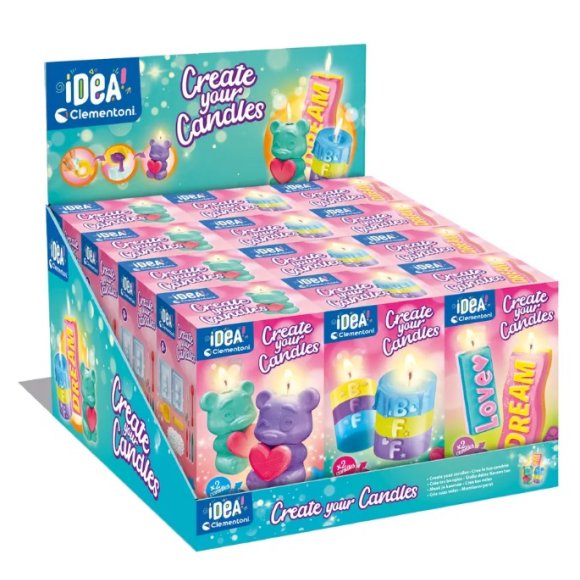 CLEMENTONI  CREA LA TUA CANDELA – ASSORTITO