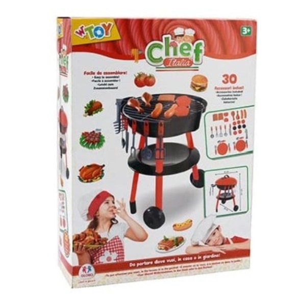 GLOBO SET BARBECUE CON 30 ACCESSORI GLOBO SET BARBECUE CON 30 ACCESSORI
