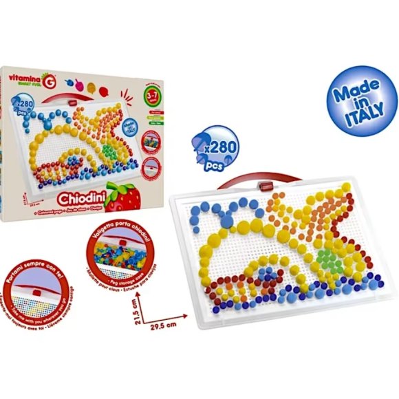 VITAM G  SET 280 CHIODINI CON TAVOLETTA