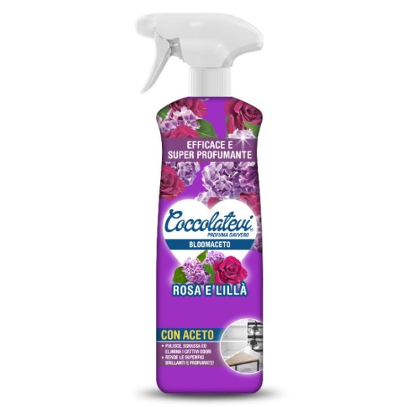 COCCOLATEVI BLOOMACETO ROSA E LILLA - 750 ML COCCOLATEVI BLOOMACETO ROSA E LILLA - 750 ML