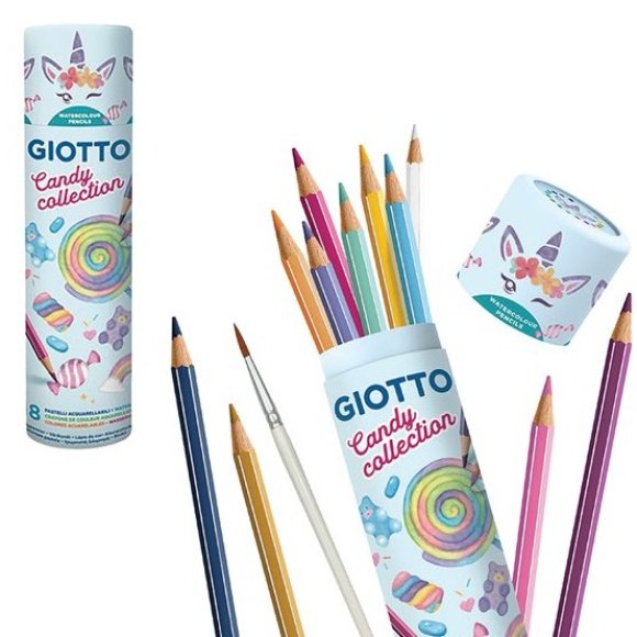 GIOTTO PASTELLI ACQUARELLI 18PZ GIOTTO PASTELLI ACQUARELLI 18PZ