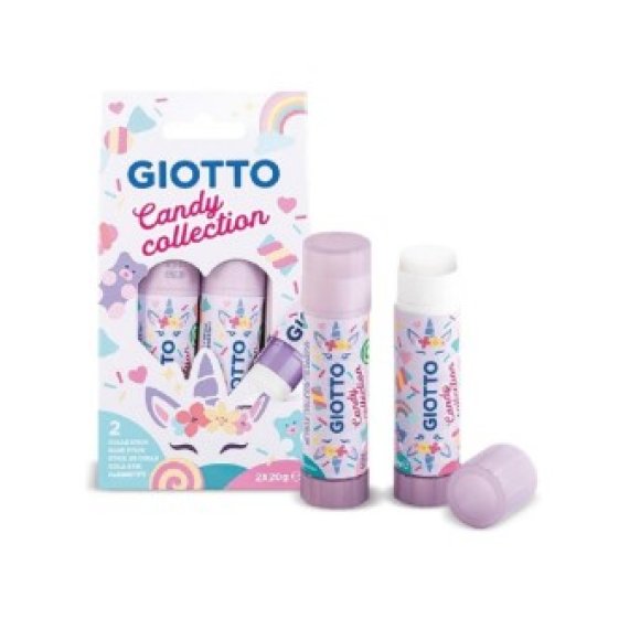 GIOTTO COLLA STICK CANDY COLLECTION - 2 PEZZI GIOTTO COLLA STICK CANDY COLLECTION - 2 PEZZI