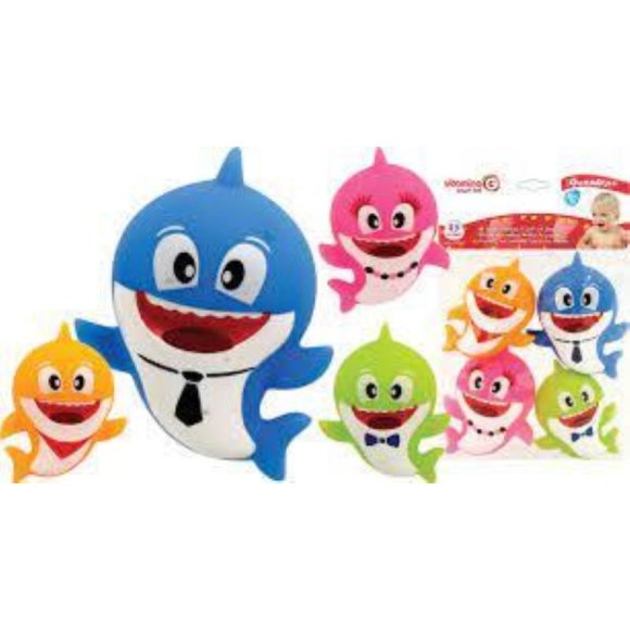 GOMMOLOSI SQUALO 4 PEZZI 05407 GOMMOLOSI SQUALO 4 PEZZI 05407