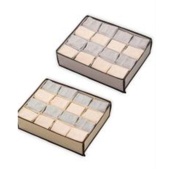ORGANIZER PORTA INTIMO  34X16X10  2 COLORI ASSORTITI