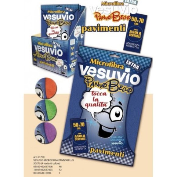 VESUVIO PANNO MICROFIBRA "PANNO BELLO"- 50 X 70 CM