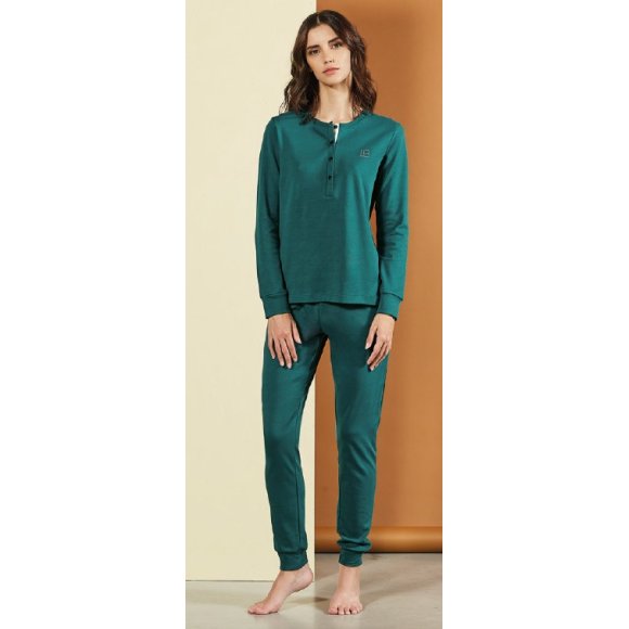 LAURA BIAGIOTTI- PIGIAMA DONNA SERAFINO COD.96882 LUNGO - COLORI ASSORTITI