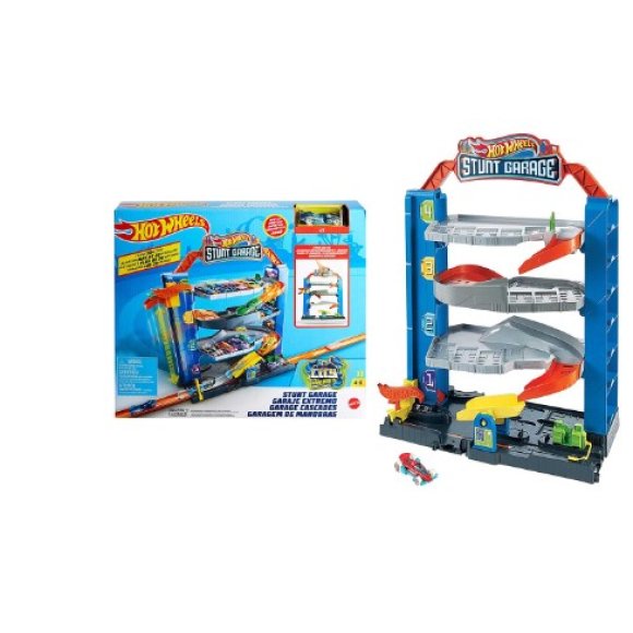 HOT WHEELS - CITY GARAGE ACROBAZIE HOT WHEELS - CITY GARAGE ACROBAZIE