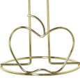 CAMACHO PORTAROTOLO DA CUCINA IN METALLO 15X33,5 CM - DORATO CAMACHO PORTAROTOLO DA CUCINA IN METALLO 15X33,5 CM - DORATO