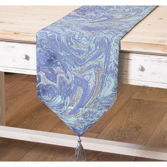 CAMACHO RUNNER DA TAVOLA 30X180 - AZZURRO