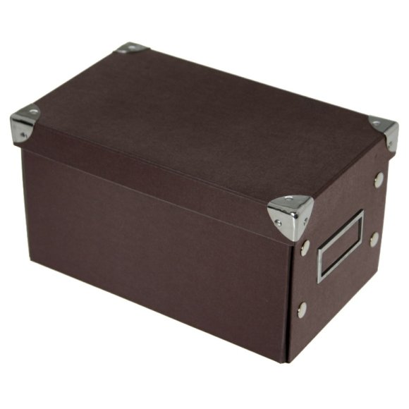 CAMACHO SCATOLA PIEGHEVOLE IN CARTONE 26X16X14 CM - MARRONE