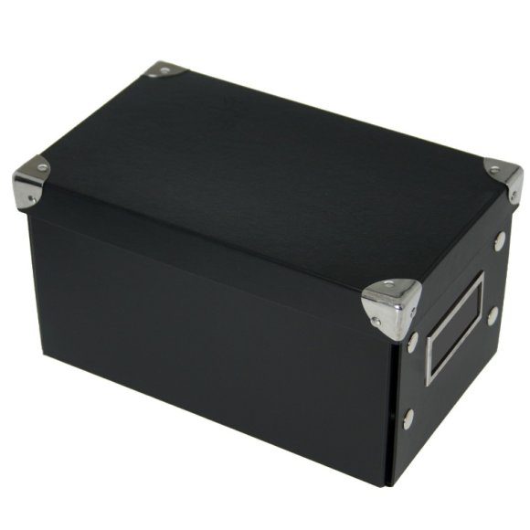 CAMACHO SCATOLA PIEGHEVOLE IN CARTONE 26X16X14 - NERO