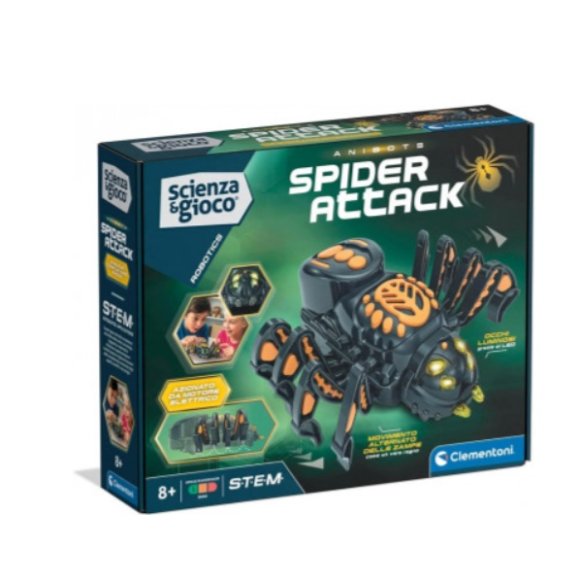 CLEMENTONI SCIENZA ANIBOTS SPIDER ATTACK ROBOT