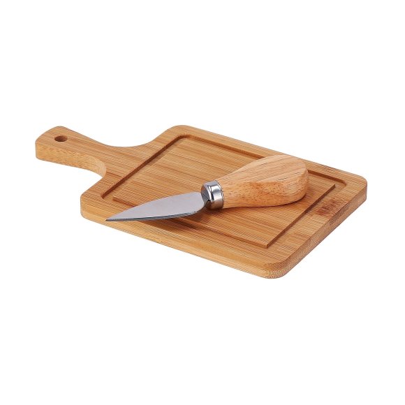 STAR TAGLIERE FORMAGGIO CON 1 COLTELLO  - 19X11 CM 
