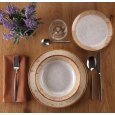 VERSA STOVIGLIA IN PORCELLANA 18 PEZZI PROVENCE MARRONE  