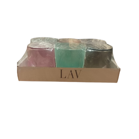 LAV  SET 6 BICCHIERI BODEGA COLORATI 