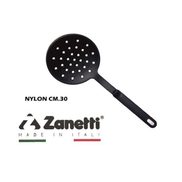 ZANETTI SCHIUMAROLA IN NYLON BLACK - 30 CM K