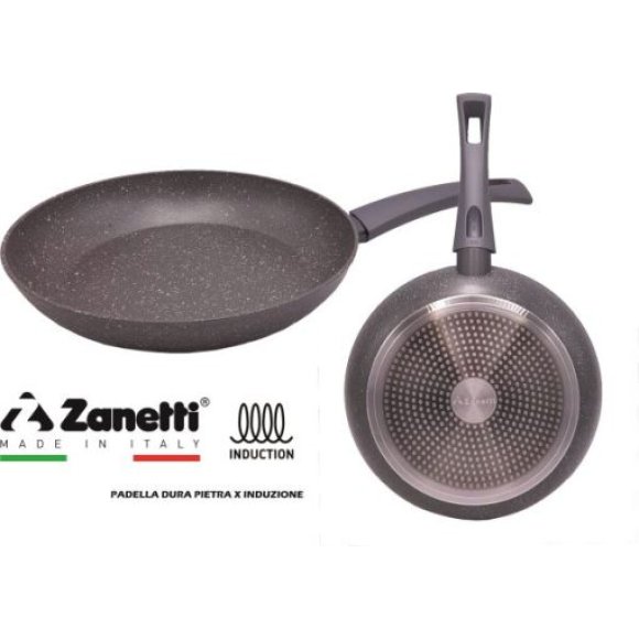 ZANETTI PADELLA "DURA PIETRA" PER INDUZIONE - 18 CM