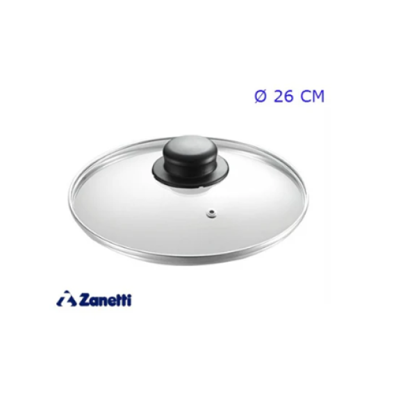 ZANETTI COPERCHIO IN VETRO -  26 CM