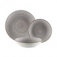 SERVIZIO PIATTI 18 PEZZI "ALBA" - GRIGIO SERVIZIO PIATTI 18 PEZZI "ALBA" - GRIGIO