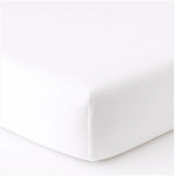 RIVIERA - LENZUOLO MATRIMONIALE CON ANGOLI "PAINT" - BIANCO
