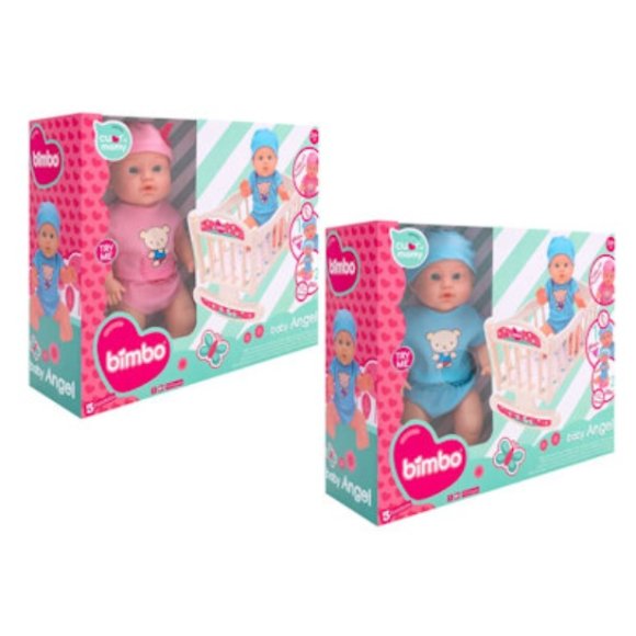BAMBOLOTTO 30 CM BEVE E BAGNA | BAMBOLA INTERATTIVA PER BAMBINI